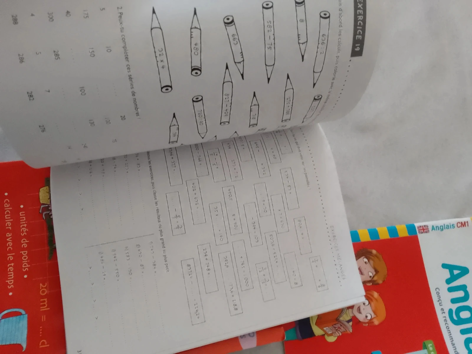 Cadernos de revisão Matemática e inglês cm1 – photo 3